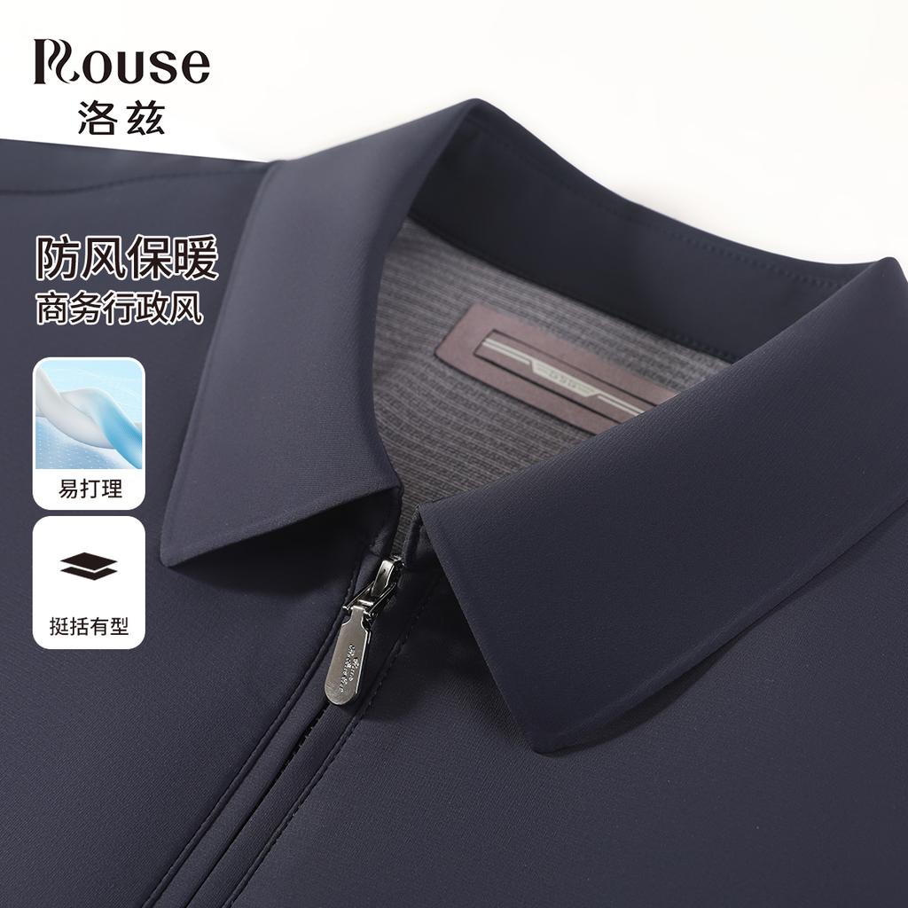 Classic Business Executive Style: Collar Medium length Jacket Solid Color Simple Workplace Casual Black Jacket