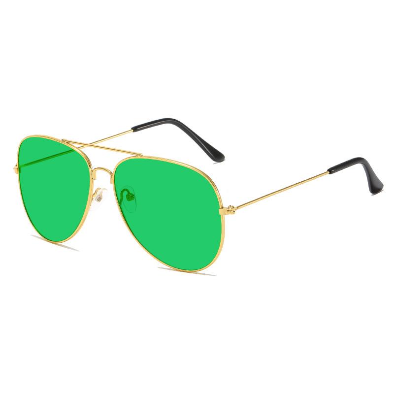 New Fashionable Color Sunglasses Men and Women Sunglasses Star Same Outdoor Driver Glasses Toad Glasses