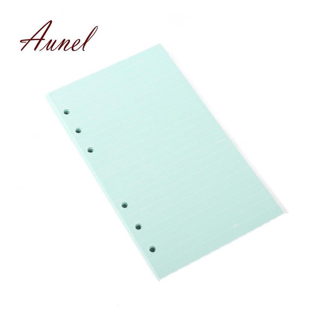 40 A5 / A6 Filling Paper Loose-Leaf Notebook 6 Hole Office Stationery