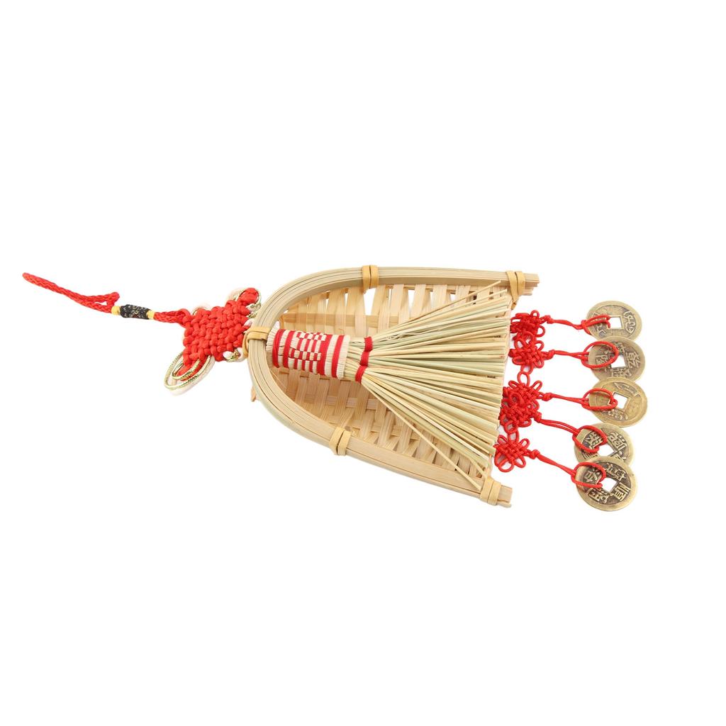 Метла Совок Декор Китайский Год Орнамент Подвеска Новая Кисточка Подвесной Декор Мини Метла Фортуны