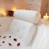 1pc Luxurious Spa Bathtub Pillow with Non-Slip Suction Cups for Ultimate Neck and Back Support - Relax and Unwind In Style
