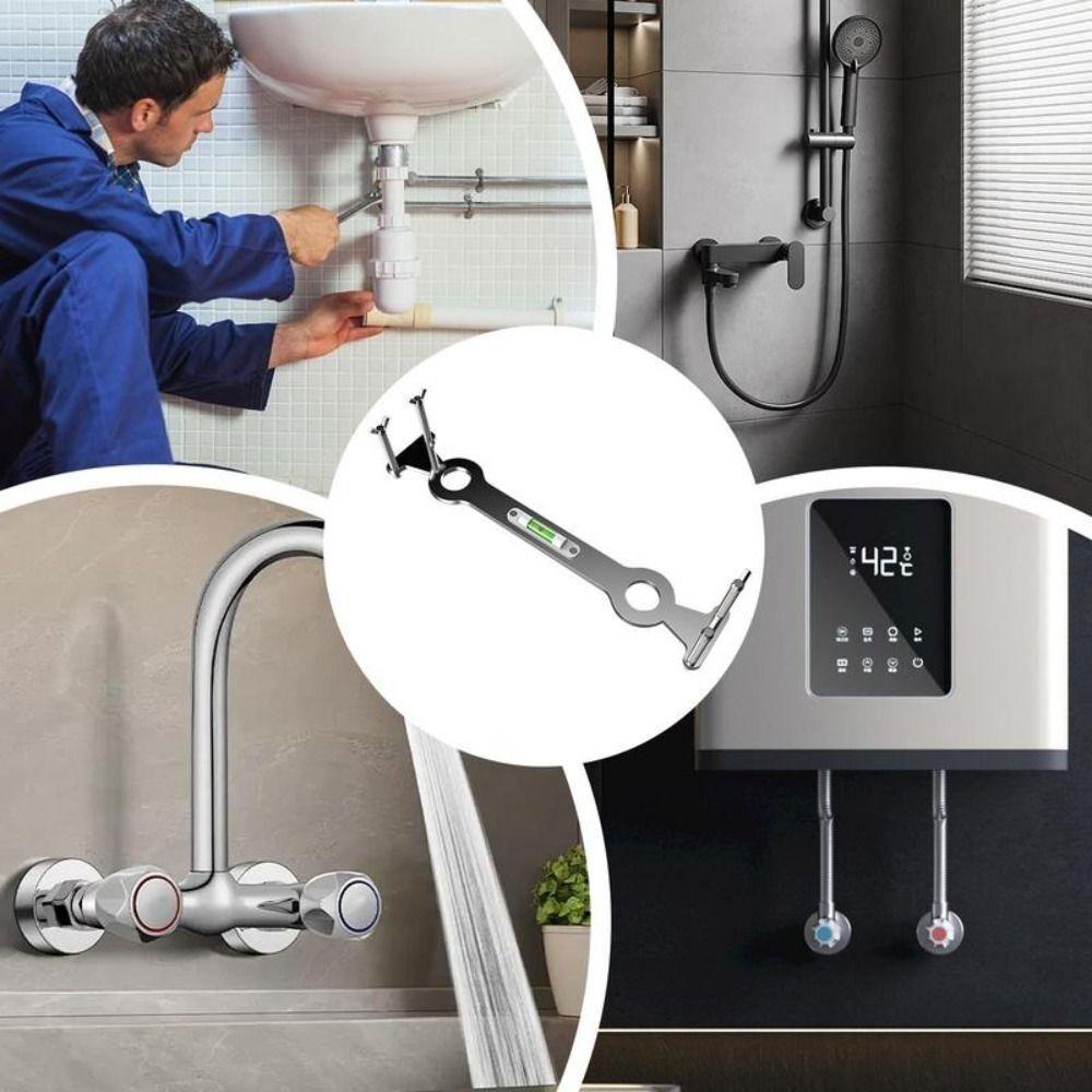 Shower Faucet Repair Special Fixed Leveler Shower Head Location Tool  Water Heaters Shower