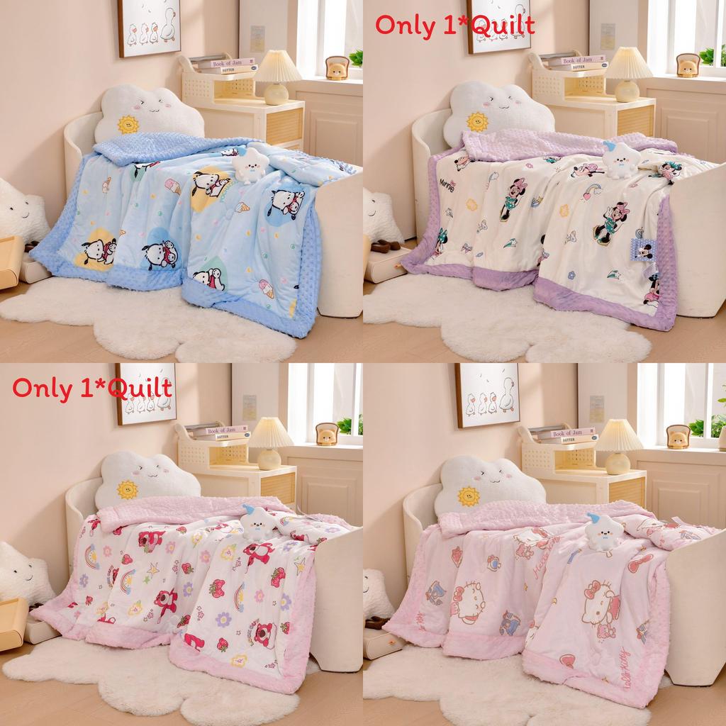 Sanrio Summer Cooling Childrens Quilt With Breathable Fabric For Kids Bedtime Comfort