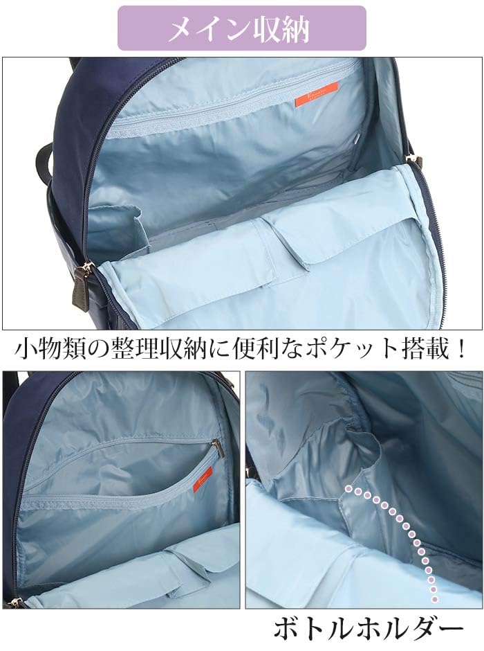 [Kanana Project] 31662 Женский рюкзак, Every Backpack, для хранения формата А4, с задним карманом, черный