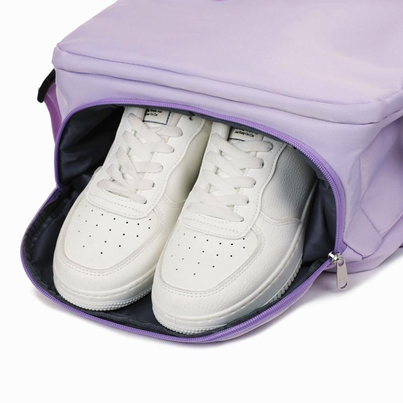 Дорожный рюкзак для мужчин и женщин, многофункциональный расширяемый рюкзак с разделением для сухого и мокрого, бизнес-рюкзак большой вместимости с отделением для обуви