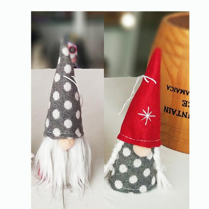 Гном Рождественская Безликая Кукла Веселые Рождественские Украшения Для Дома 2024 Рождественское Украшение Рождественская Елка Навидад Натал Новый Год 2025