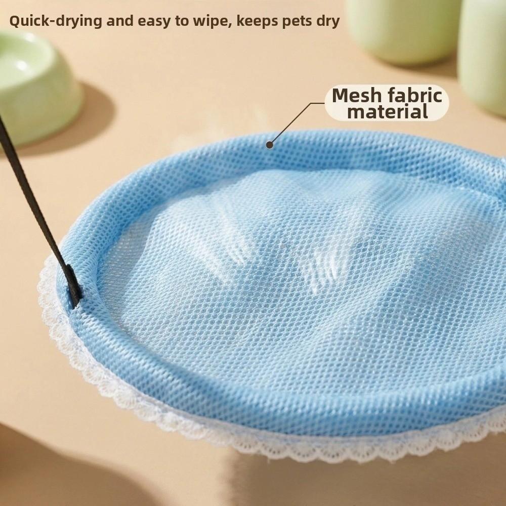 Adjustable Lanyard Hanging Cat Bed Breathable Mesh Hanging Sleeping Bed Cat Nest  For Cat Cage