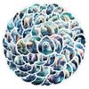 50-Pack Cute Polar Bear Waterproof Stickers for Water Bottles, Laptops, and Stationery.
