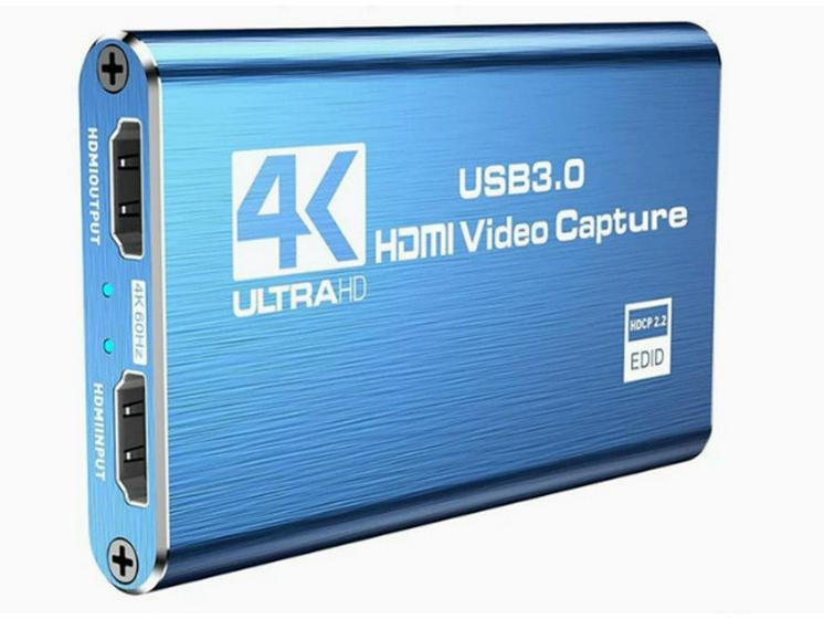 Карта захвата HD-видео USB 3.0 HDMI для мобильного и ПК-гейминга, прямой трансляции, записи, совместимая с чипом 2131 Захват HDTV