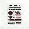lfcdg6 FOR HONDA CB1000 Hornet Waterproof Reflective Motorbike Stickers Easy Peel Removable Decals for Motorcycle Car