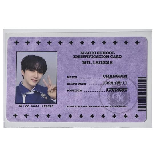 Stray Kids Magic School Photocards (4th Fan Meeting)