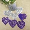 Полые штампы в форме сердца DIY трафареты для скрапбукинга тиснение шаблон декора