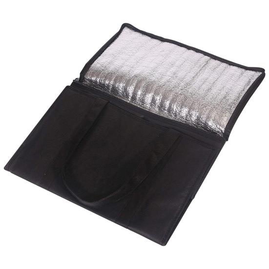 Сумка-холодильник Складная Большой вместимости Водонепроницаемая Осенний пикник Алюминиевая фольга Мешочек для хранения еды и фруктов для ежедневного использования