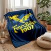 Fenerbahce Theme blanket Soft Flannel Blanket Plush Throw Blanket Cozy Sofa Bed Blanket for Home Decor