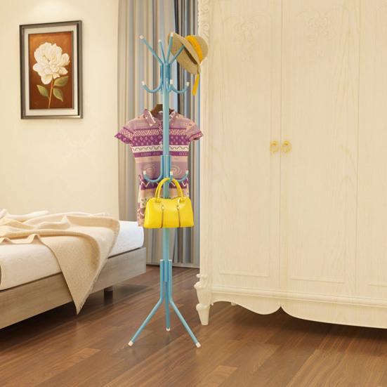 Yousheng Coat Rack with 12 Hooks Freestanding Coat Stand for Entryway Hallway Bedroom And Office Metal Coat Tree Holder for Coats Hats And Bags