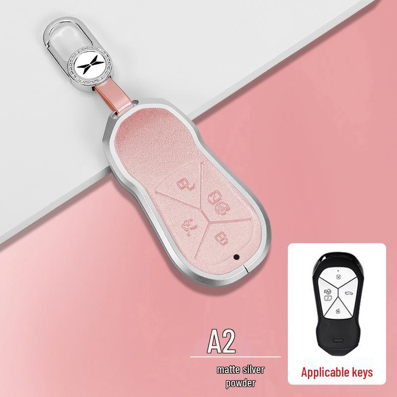 Compatible with XPeng P7i, G6, G9, P5, G3i key case - Premium Protective Shell with Buckle.
