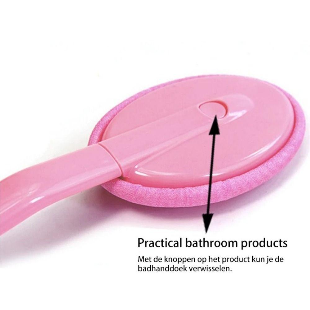 Hanging Hole Shower Body Scrubber Replaceable Applicator Pads Body Lotion Applicator  Legs