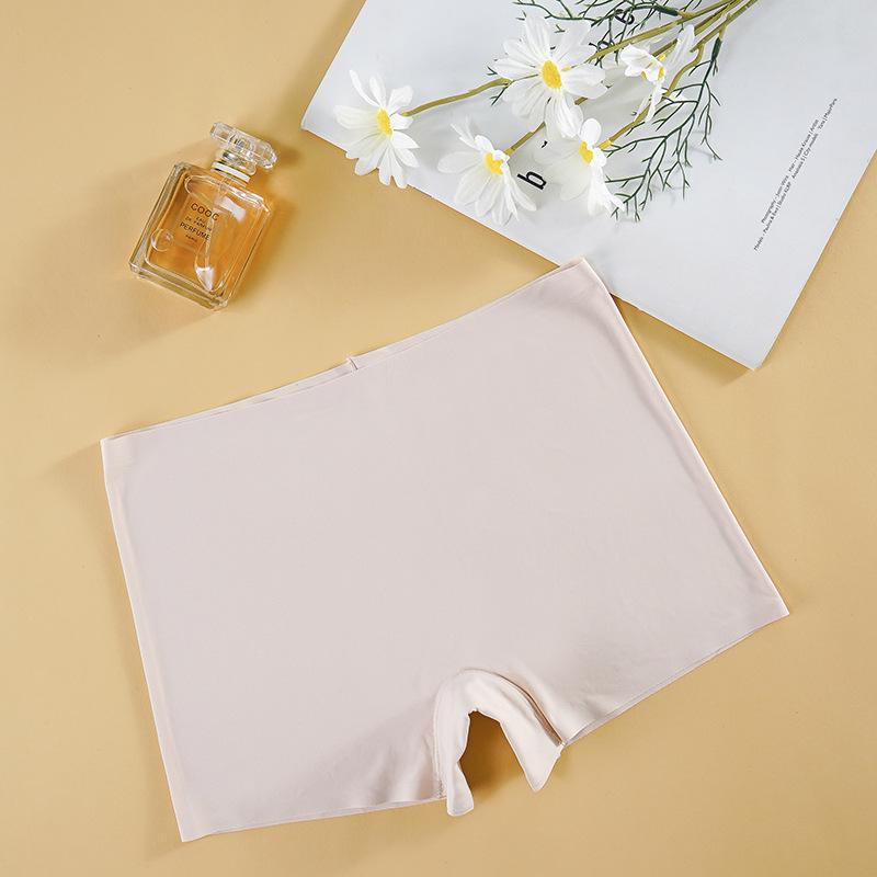 Женские бесшовные боксерские шорты Ice Silk - анти-облучение, летние леггинсы со средней талией