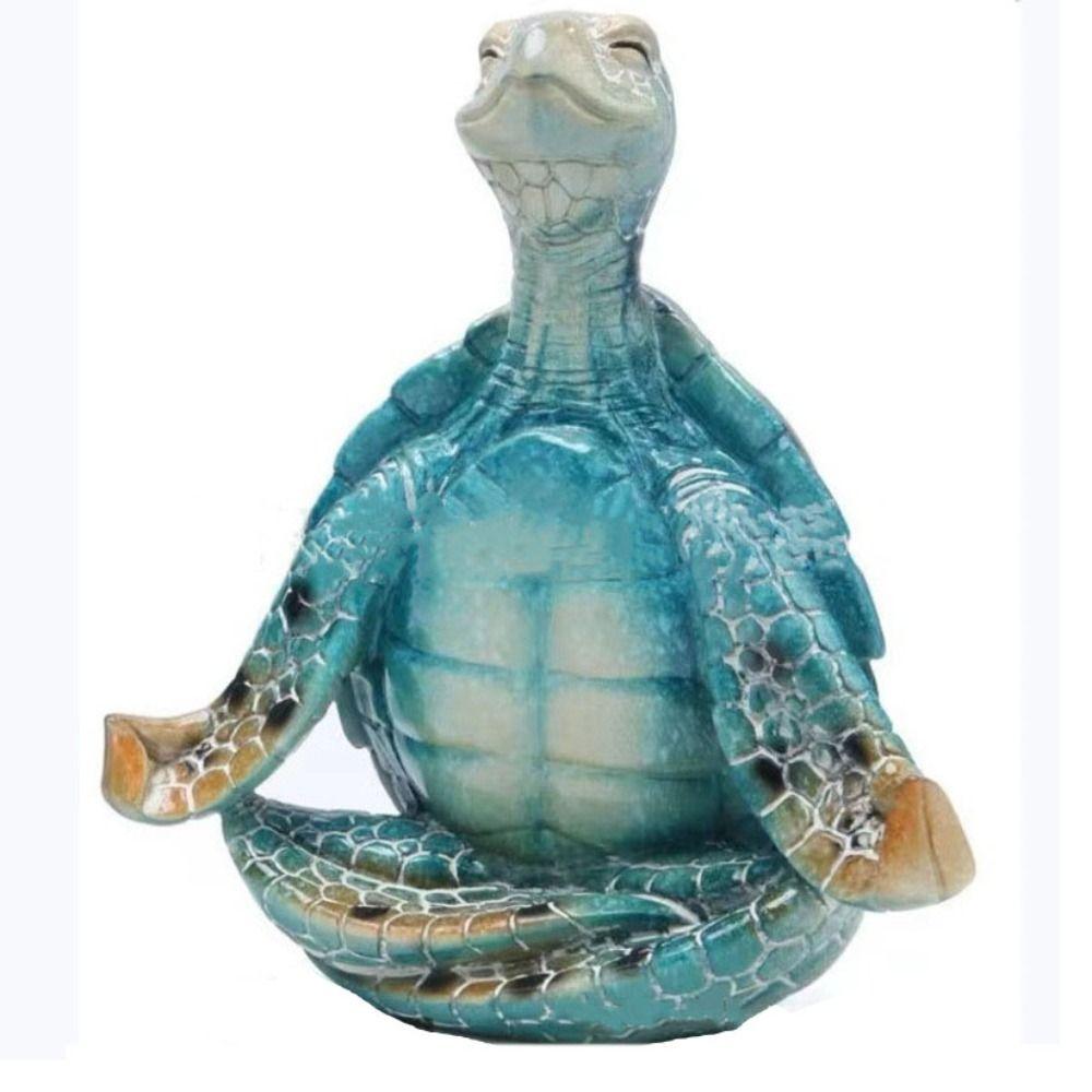 Crafts Unique For Buddha Zen Garden Statue Desktop Ornament Sea Turtle Figurine Simulated Turtle