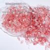 Natural Watermelon Red Crystal Pebbles for Ornaments, Fish Tanks, and Flower Pots