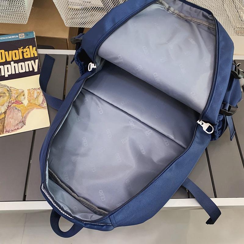 Студенческий рюкзак Модный Харадзюку для поездок на работу Компьютерный рюкзак Большая вместимость На открытый воздух Отдых Путешествия Легкий Водонепроницаемый