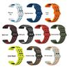Двухцветный силиконовый ремешок для часов 22 мм для Huawei, Samsung, Garmin, Huami, Coros, Suunto, Xiaomi
