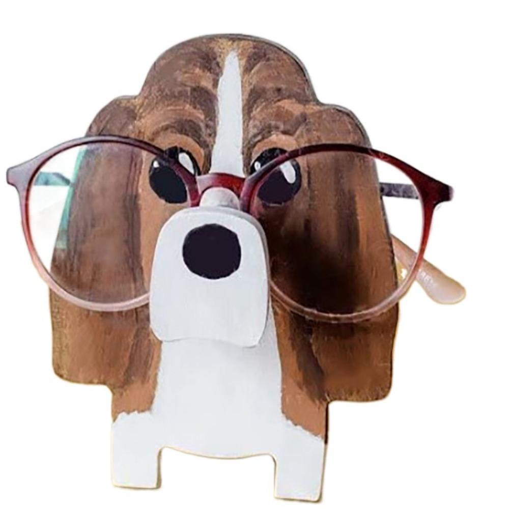 Animal Glasses Display Wooden Display Rack Creative Sunglasses Wooden Stand