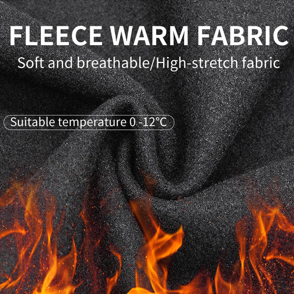 Cycling Jerseys WOSAWE Winter Thermal Fleece Warm Coat Tops