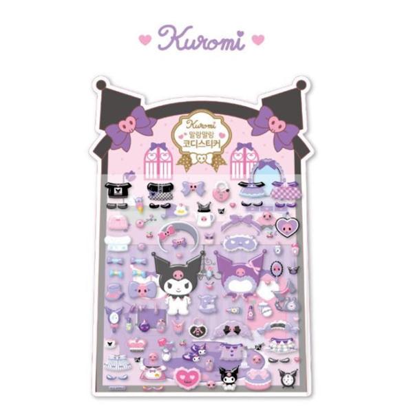 Мягкая наклейка Kuromi, Dotty Dog, корейские игрушки