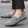 Old Beijing Cloth Shoes Men's Spring and Summer Low-top Breathable Casual Single Shoes All-match Loafer Shoes