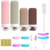 Silicone Sub-bottle, Shampoo, Shower Gel Storage Bottle, Portable Travel Sample
