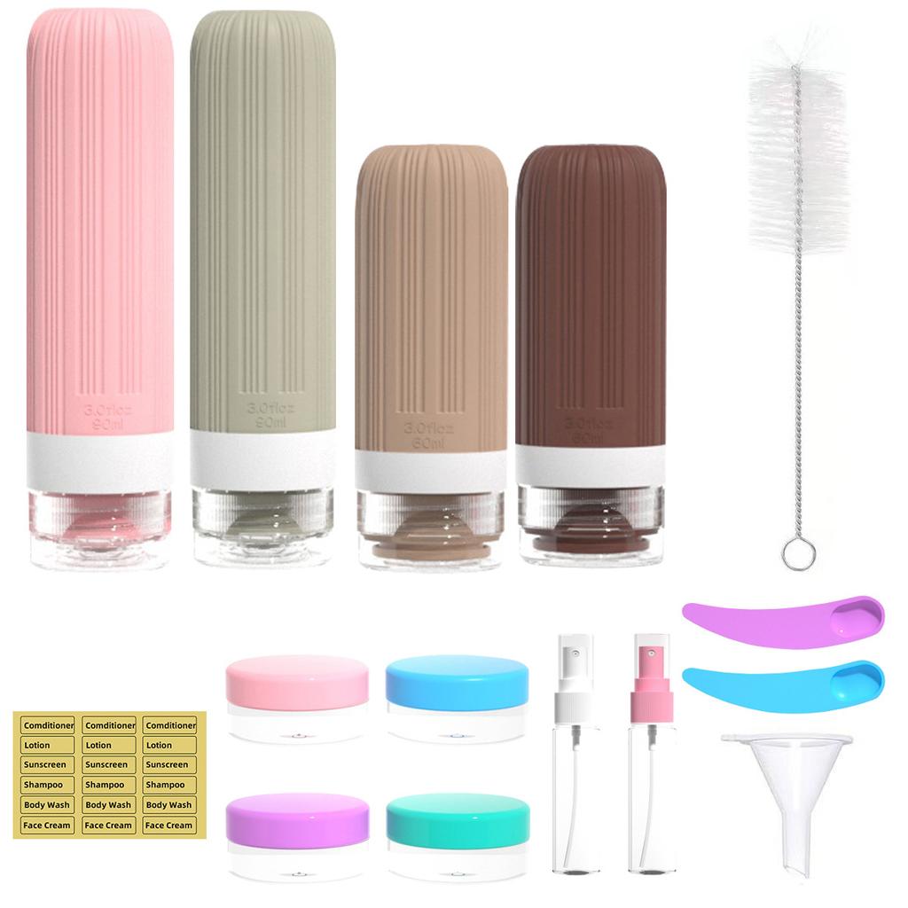 Silicone Sub-bottle, Shampoo, Shower Gel Storage Bottle, Portable Travel Sample