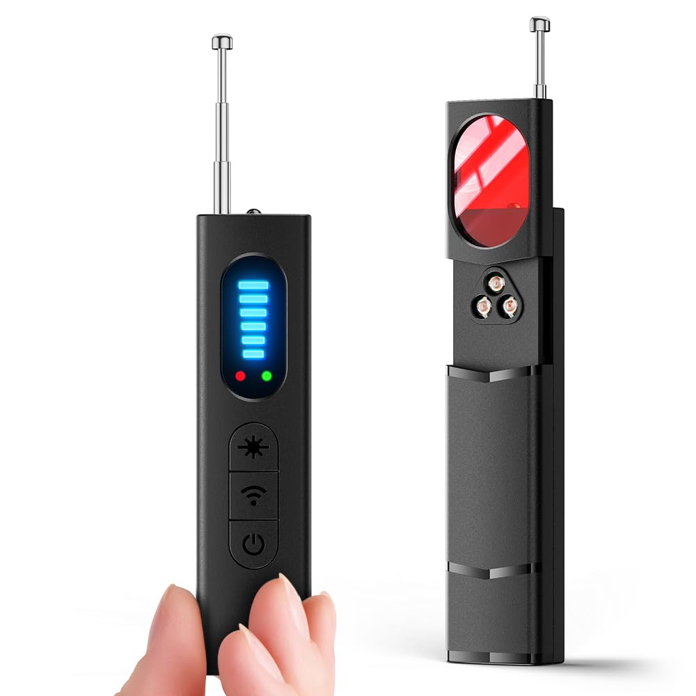 Hidden camera detectors and GPS trackers