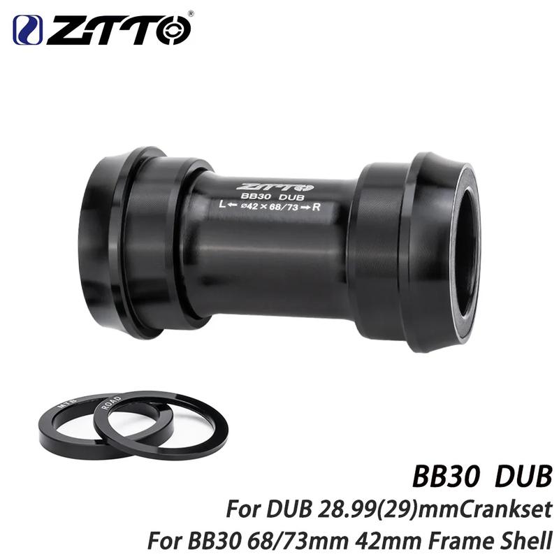 ZTTO DUB BB MTB Велосипедная Каретка 68/73мм BB30 PF30 bb386 Press Fit Bottom Bracket 46мм Шатунный Комплект Велосипедная Деталь Аксессуары