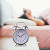 Будильник Винтажный Ретро Бесшумный Стрелочный Часы Играющие Колокольчиком Громкий Будильник со Светом