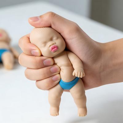 Медленно поднимающиеся детские сжималки Игрушка для снятия стресса и тревоги Мини-сжималка для детей Мягкий эластичный мячик для релаксации и снятия стресса Игрушка-антистресс