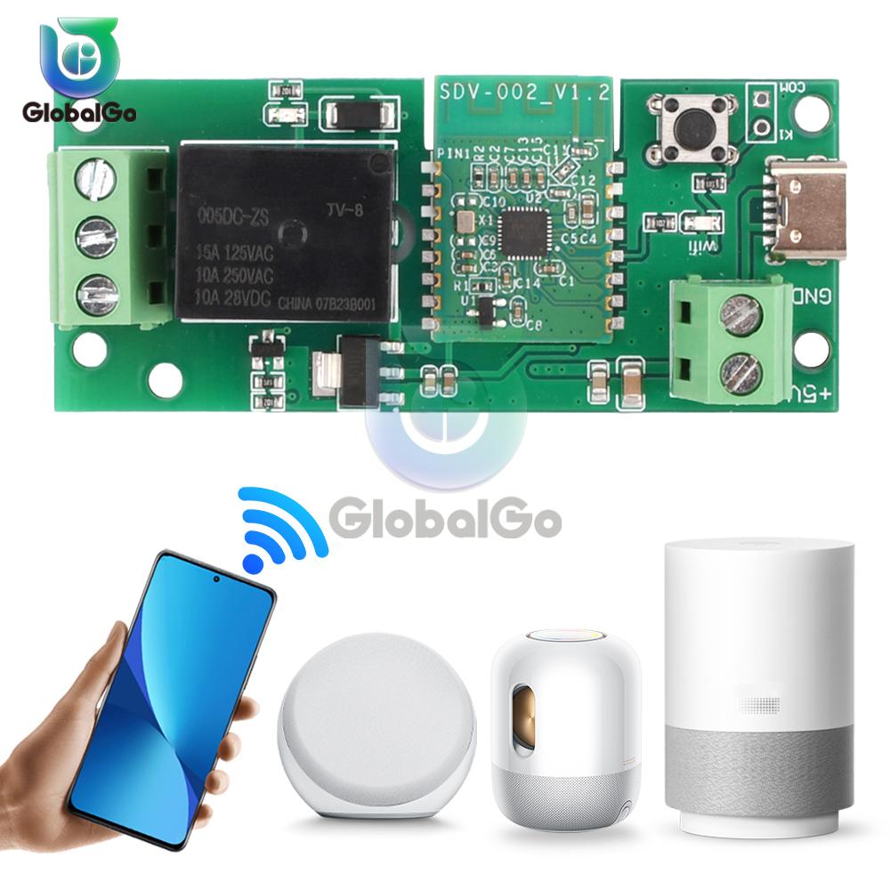 Ewelink Wifi RF Switch Module Self-Locking DC 5V 7-32V Wireless APP Remote Control Smart Home Delay Relay Switch