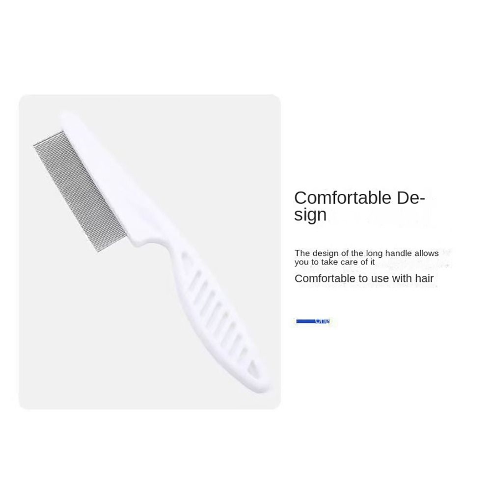 Stainless Pin Flea Comb 4Colors Pet Hair Brush Portable Pet Flea Removal Pet