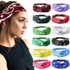 12 Piece Elastic Headband Hip Hop Dance Running Sweat Absorbing Headband, Very Suitable for Fitness and Daily Wear