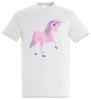 Pink Unicorn T-Shirt Toon Cartoon Comic Look Princess Fairies Fun Music Techno