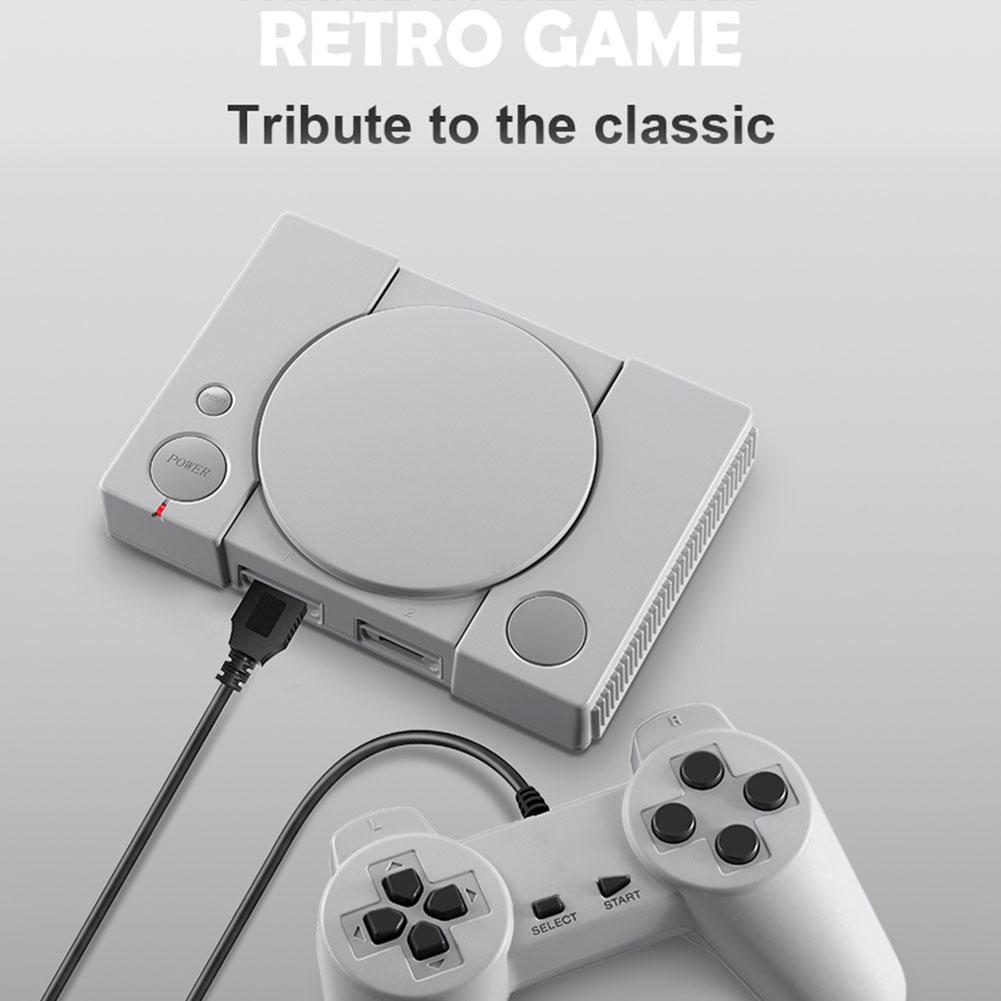 Классическая игровая консоль, 8-битная PS1 Mini Home 620, развлекательная система для любителей экшн-игр, ретро, двойная