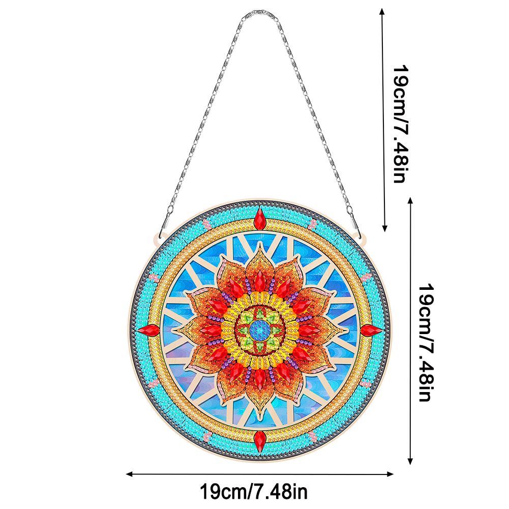 Suncatcher Animal Diamond Painting Hanging Cuestion Diamond Drawing Hanging Ornament Christmas Home Windows Decor