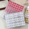 Plastic Nail Charms Case Detachable Grids Jewelry Organizing Box  Nail Rhinestone