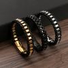 High Quality Braided Rope Woven Black Leather Bracelets Punk Stainless Steel Bracelets for Men Charm Fashion Jewelry