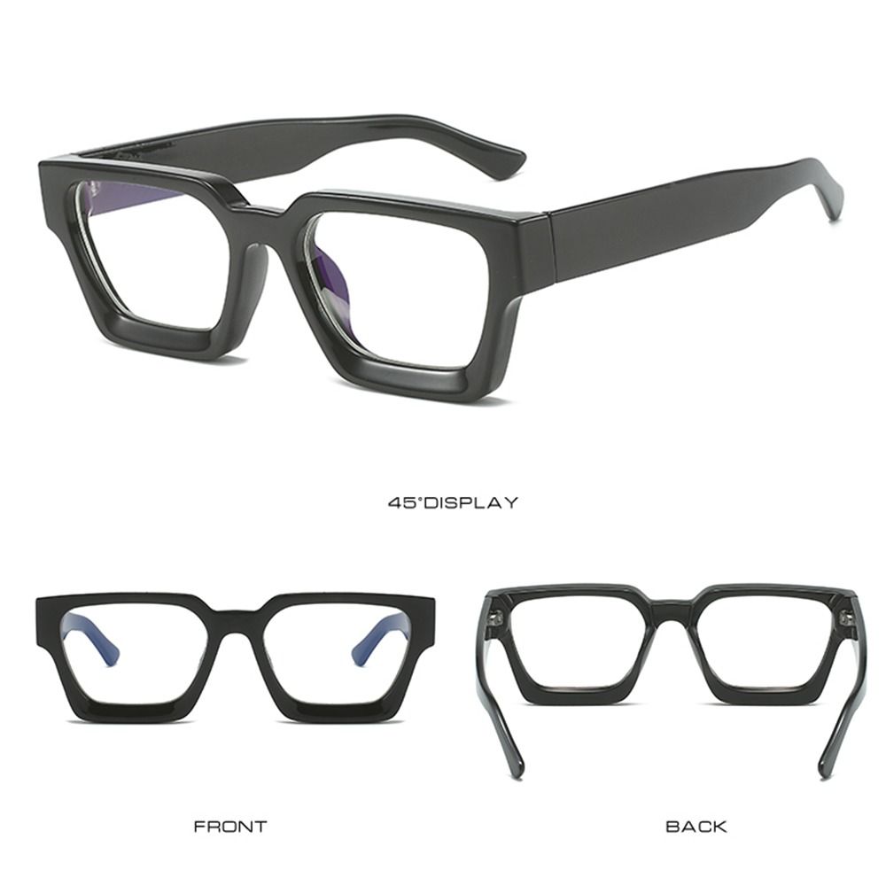 Men Women Square Small Anti-blue Light Glasses Computer Glasses Eyewear Reading Glasses