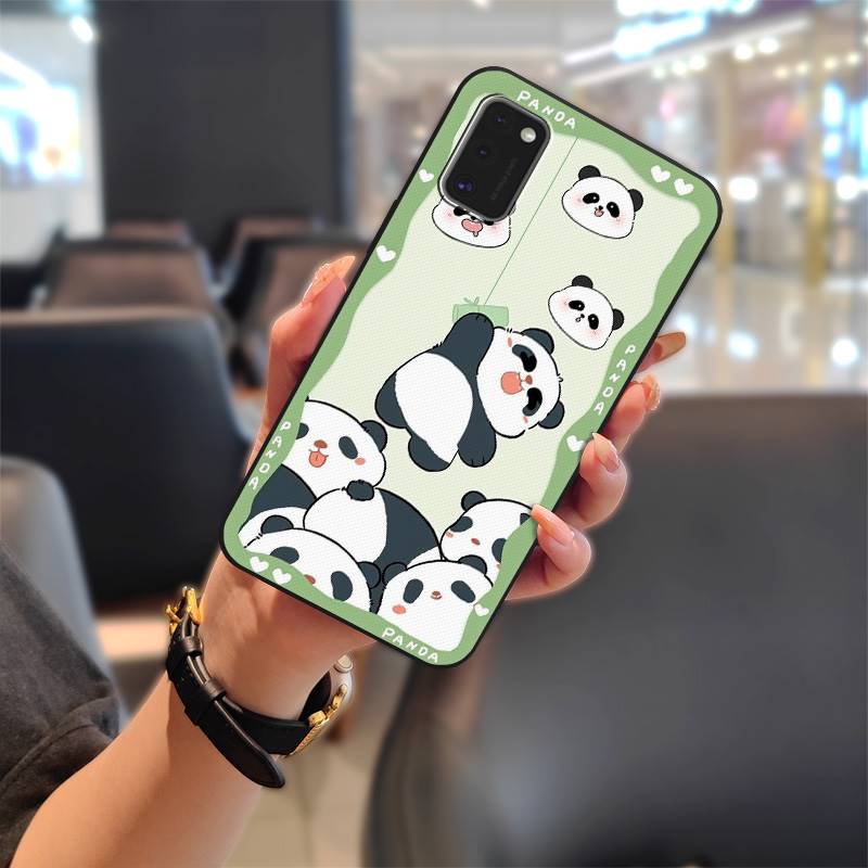 Silicone TPU Phone Case For Samsung Galaxy A41 Anti-dust Dirt-resistant Cover Cute Cartoon Soft Case Waterproof Durable