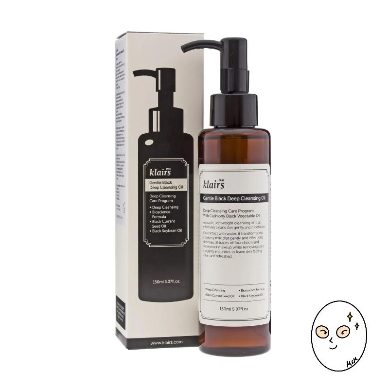 Klairs Gentle Black Deep Cleansing Oil 150ml