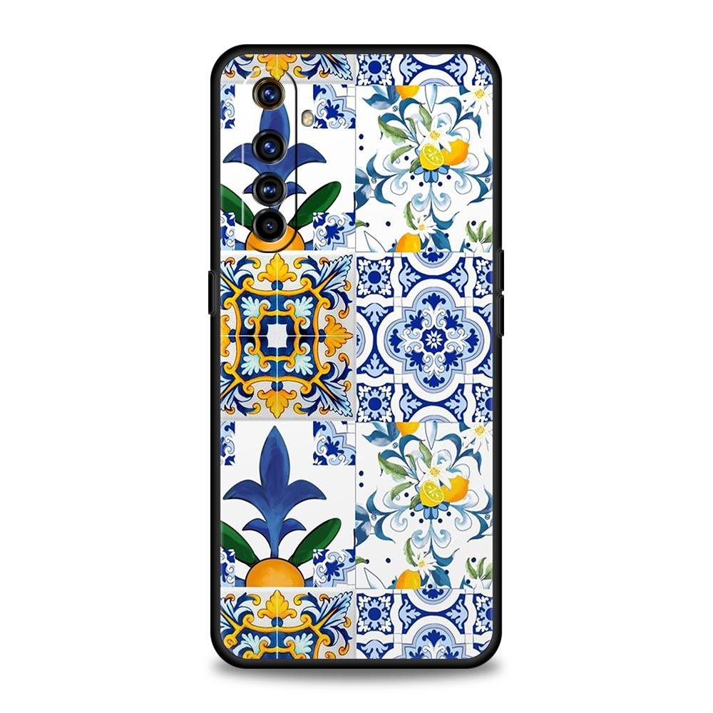 Средиземноморский лимон для Realme 11 10 9 8 5G 7 6 GT2 Pro Plus C21 C11 C25 C35 силиконовый чехол для Realme GT Neo 2 3 3T чехол для телефона