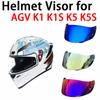 Ветровое стекло K5 для K5S K5-S K3SV K1 K1S Visera Шлем Мотоциклетный Визор K3SV визоры шлема Линза с защитой от УФ лучей Визор для шлема типа Full Face