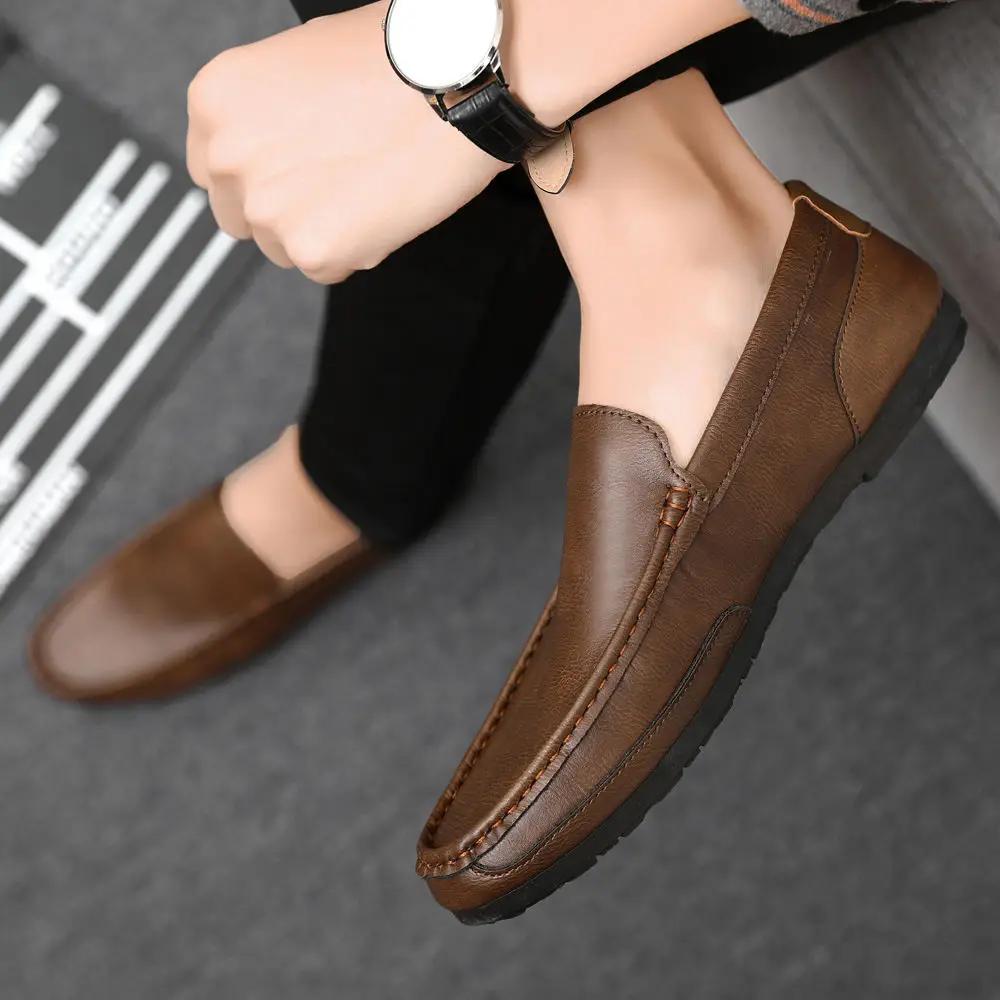 Fashion Men's Formal Shoes Spring Autumn Social Shoe Male New High Quality Fashion Casual Business Elegant and Classic Luxury Designer